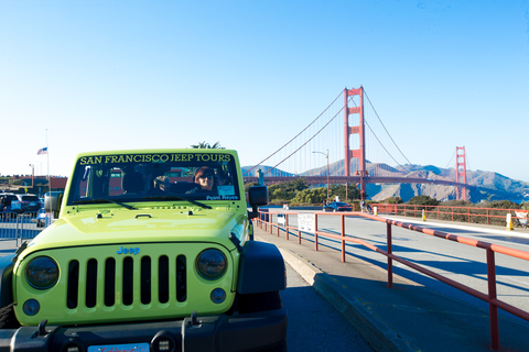 San Francisco: privétour van 2 uur met converteerbare jeepSan Francisco: privé-jeeptour van 2 uur