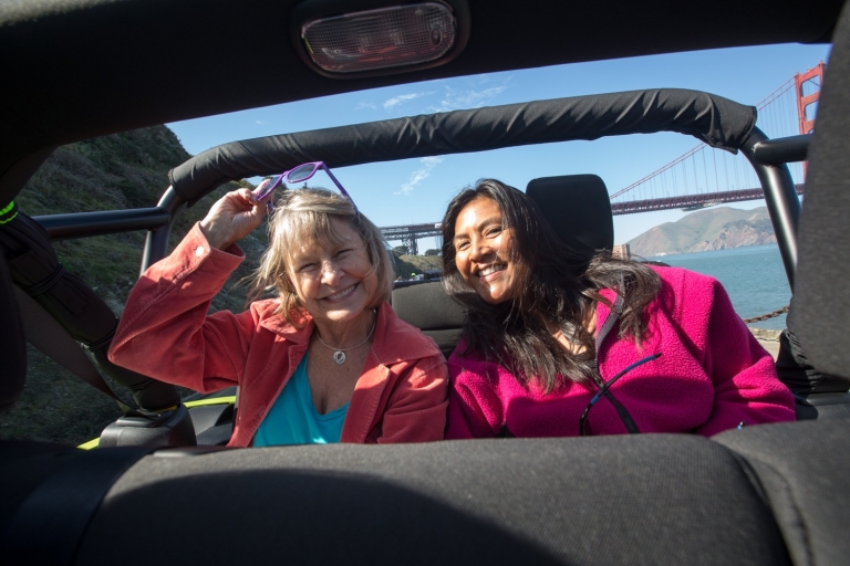 San Francisco: privétour van 2 uur met converteerbare jeepSan Francisco: privé-jeeptour van 2 uur