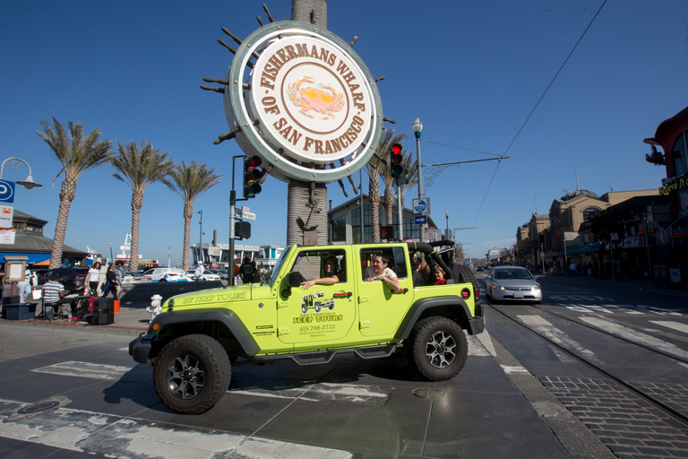 San Francisco: excursion privée en jeep convertible de 2 heuresSan Francisco : visite privée en jeep de 2 heures