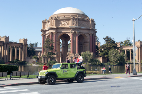 San Francisco: privétour van 2 uur met converteerbare jeepSan Francisco: privé-jeeptour van 2 uur