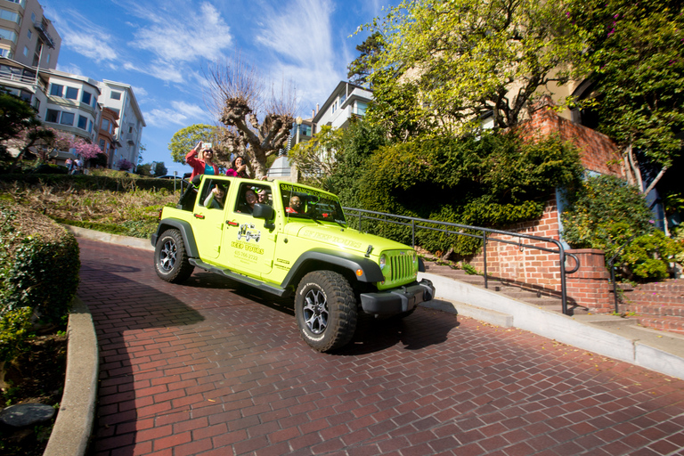 San Francisco: excursion privée en jeep convertible de 2 heuresSan Francisco : visite privée en jeep de 2 heures