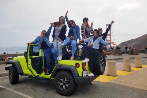 San Francisco: tour privado de 2 horas en jeep por la noche