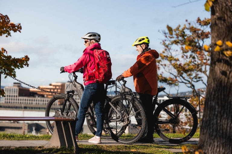 Escapada a la Naturaleza de Oslo: Paseo por la grava y ruinas históricasAlquiler de bicicletas en Oslo: Bicicletas urbanas y electrónicas para una exploración autoguiada
