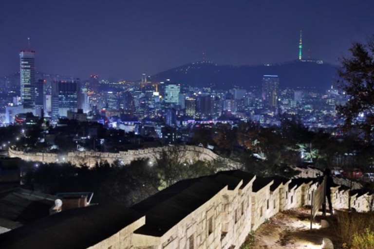 Nocna wycieczka po Seulu w świetle księżyca (strumień Cheonggyecheon, Gwangjang[17:00] Odbiór ze stacji Myeongdong (wyjście nr 2 na zewnątrz)