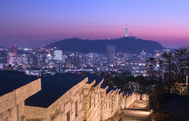 Visit Seoul Nighttime Tour of Palace, Market, Naksan Park & More in Hongdae, Seoul, South Korea