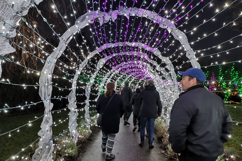 Vancouver: Christmas Tour with Light Festival Entrance