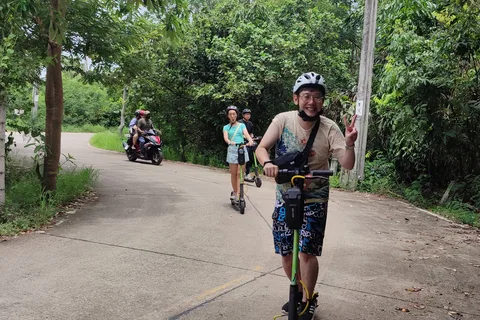 Bangkok: Excursión en E-Scooter por la jungla de Bang Kachao