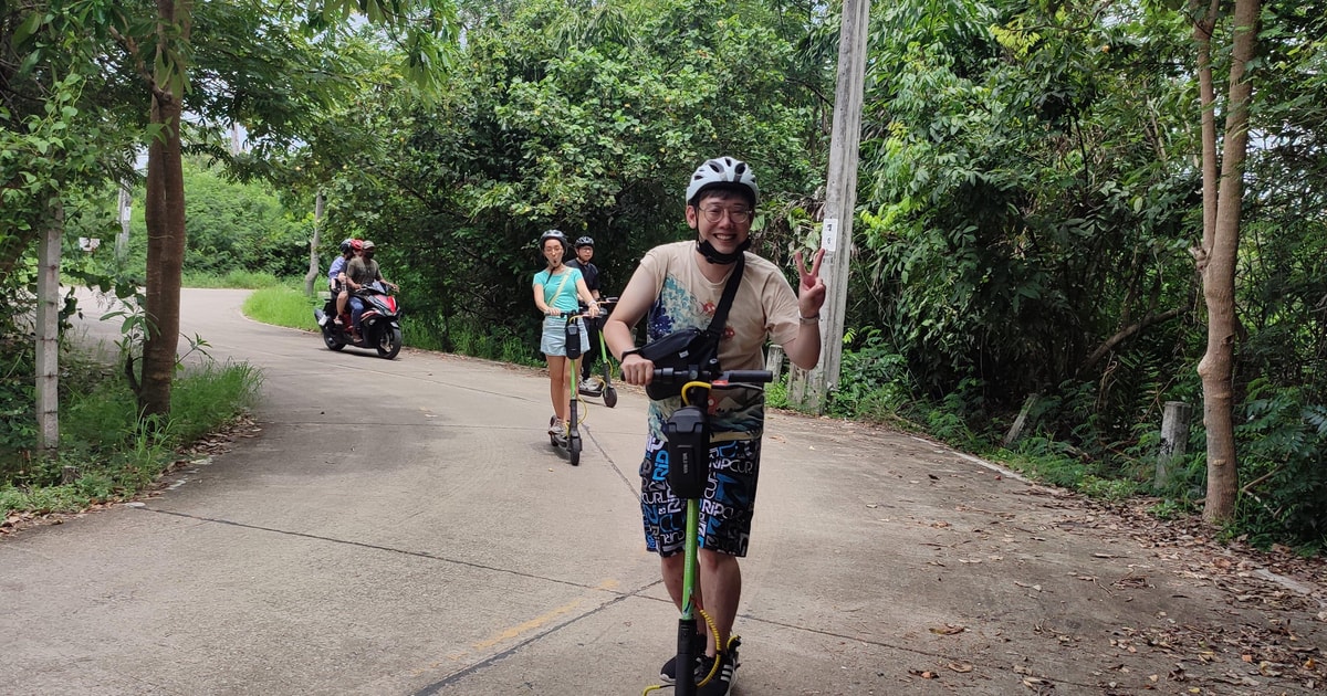 Bangkok EScooter Jungle Tour in Bangkok GetYourGuide