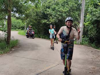 Bangkok - Djungeltur Bang Kachao djungeltur med e-scooter