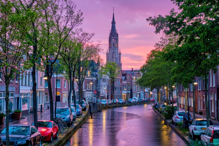 Delft — piesza wycieczka po mieście z przewodnikiem i audioprzewodnikiemBilet solo Delft