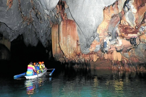 Puerto Princesa : Visite privée de 4 km de rivière souterraine