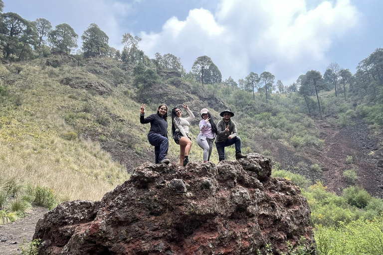 Xitle Volcano: Exploration of Lava Caves and Nature