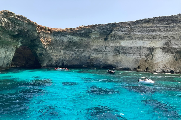 Malta, Comino, Blue Lagoon & Crystal Lagoon: 4-hour Cruise