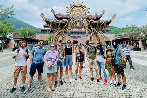 Hoi An/Danang: Tour em pequenos grupos por Bana Hills e Golden BridgeTour em pequenos grupos com retorno de teleférico e almoço buffet