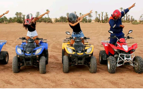 Around Marrakech: Camel Ride in Palm Groves including TeaCamel ride &amp; Quad bike ride