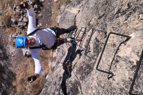 Granada: Via Ferrata Moclín with Transfers