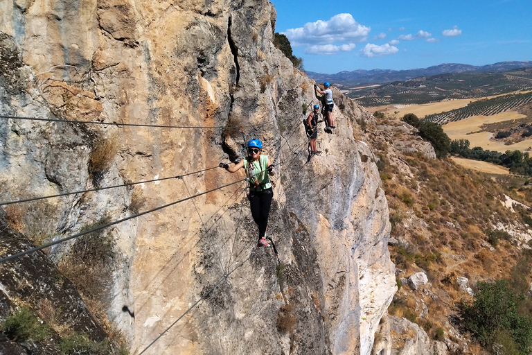 Granada: Vía Ferrata Moclín con Traslados