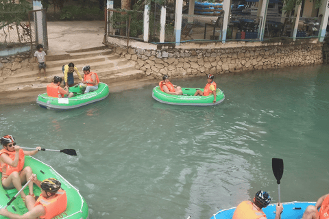 Luang Prabang: Besichtigung der Kuang Si Wasserfälle, Schwimmen, Rafting