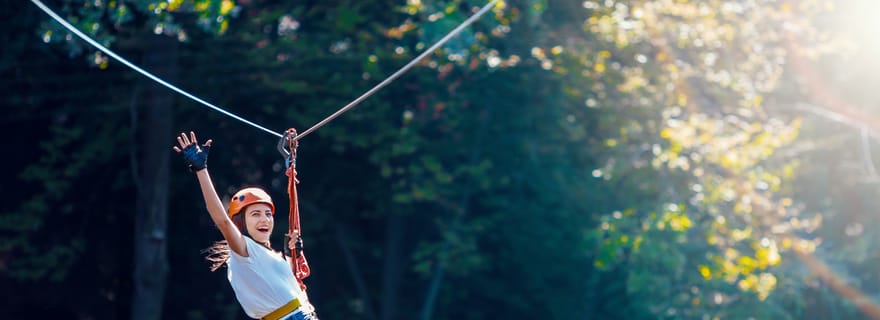 Depuis Antalya : Rafting et tyrolienne dans le canyon de Koprulu