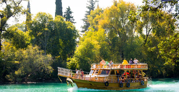 Side: Manavgat River Boat Trip & Grand Market w/ Lunch