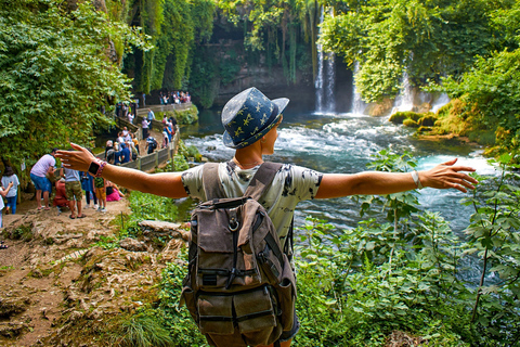 Città di Side: Tour di Antalya, cascata e funivia con pranzoTour All Inclusive