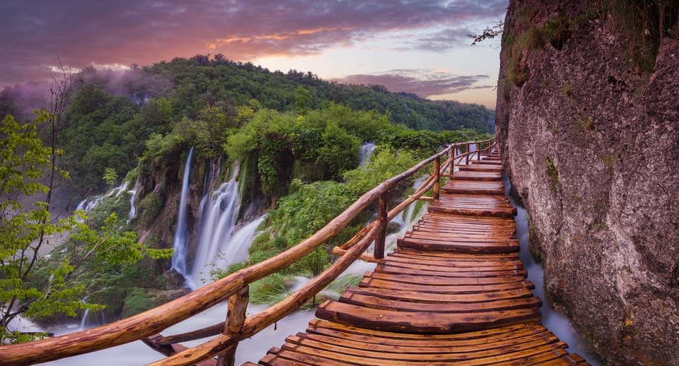 Zagreb, Plitvicer Seen und Rastoke Dorf Drop off Zadar - Hizvo