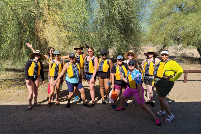 Gebiet Phoenix: Saguaro Lake 3 Stunden geführte Kajaktour