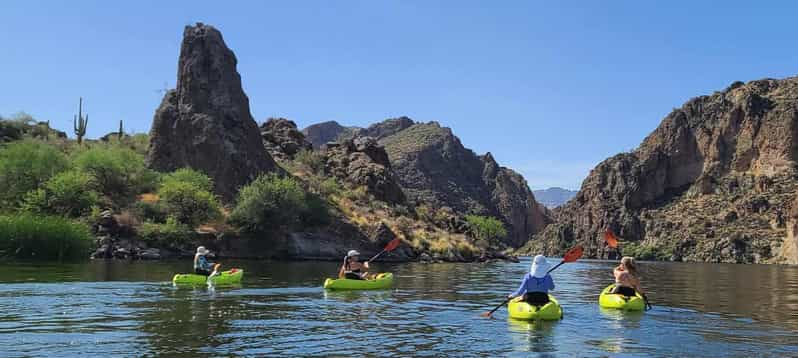 Saguaro Lake: Guided Kayaking Tour | GetYourGuide