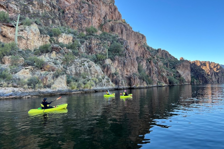 Área de Phoenix: Excursión guiada en kayak de 3 horas por el lago Saguaro