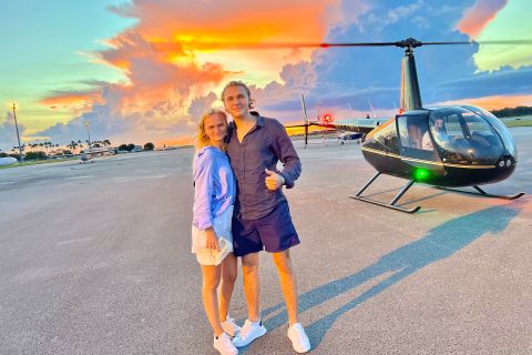 Miami: 1 hour Luxury Private Helicopter Tour