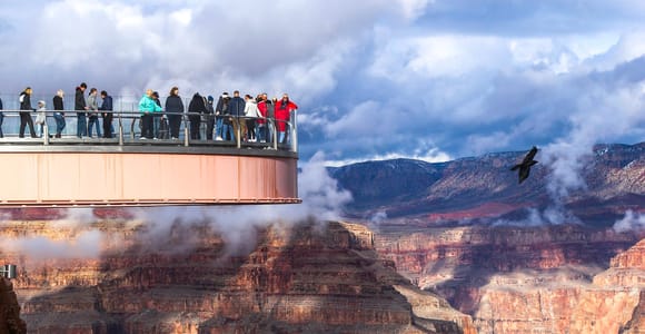 Las Vegas: Grand Canyon West & Hoover Dam Tour + Frühstück