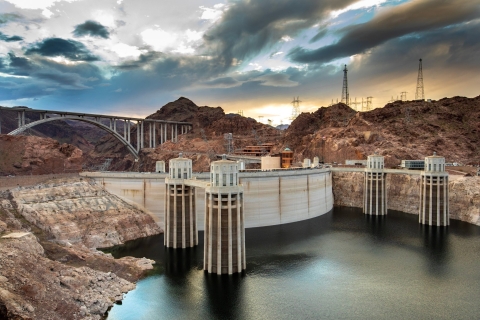 Depuis Las Vegas : visite du barrage HooverOption standard