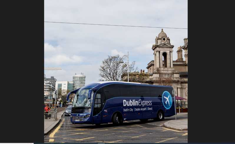 Dublin: Transfer autobusem w jedną stronę z/na lotnisko w Dublinie