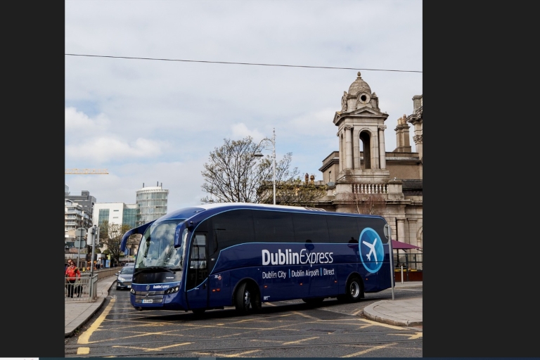 Dublin: enkele reis per bus van/naar de luchthaven van DublinDublin City Centre naar Dublin Airport T1