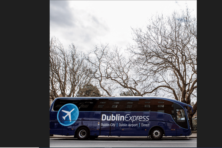 Dublin: enkele reis per bus van/naar de luchthaven van DublinDublin Luchthaven T1 naar Dublin Centrum