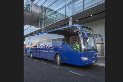 Dublin: Einweg-Bustransfer vom/zum Flughafen DublinDublin Stadtzentrum nach Dublin Flughafen T1
