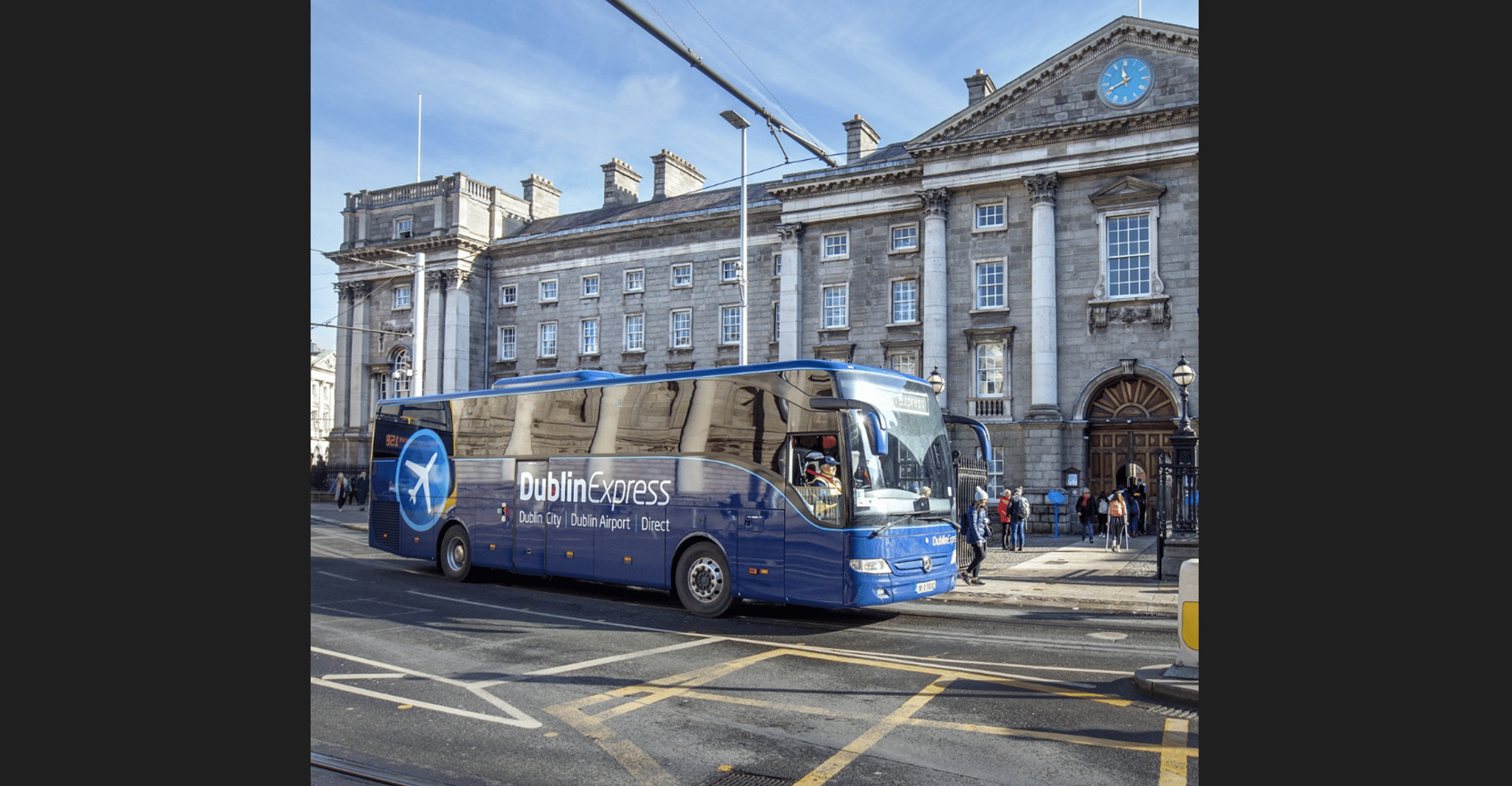 Dublin, One-Way Bus Transfer vom/zum Flughafen Dublin - Hizvo
