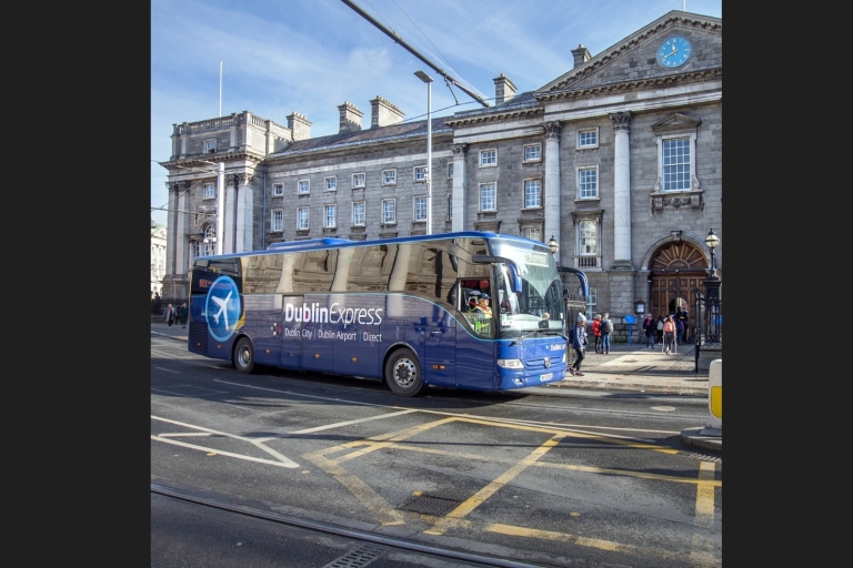 Dublin: Transfer autobusem w jedną stronę z/na lotnisko w DublinieCentrum Dublina na lotnisko w Dublinie T1