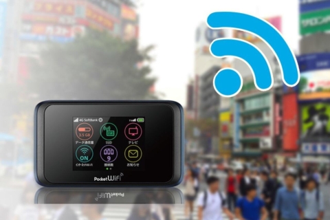 Japonia: Nieograniczone wypożyczenie routera Wi-Fi z odbiorem z lotniskaWynajem na 5 dni