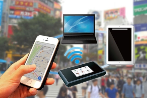 Japan: onbeperkte verhuur van Wi-Fi-routers met ophalen vanaf de luchthaven21-daagse huur