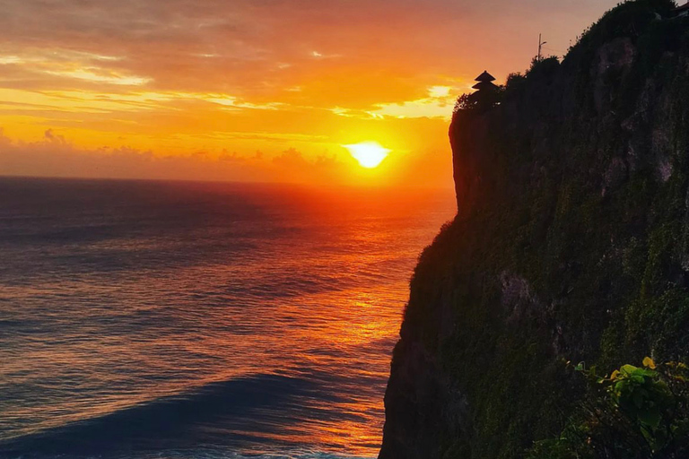 Uluwatu: Temple & Karang Boma Cliff Walking Tour with Ticket Uluwatu Temple Private Tour with Hotel Transfer in Uluwatu