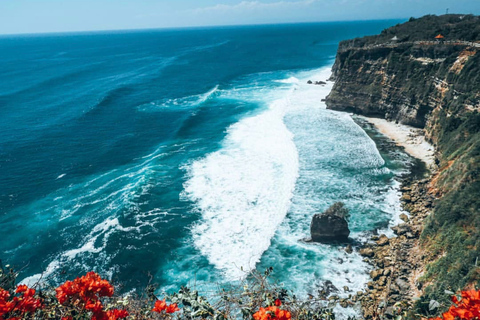 Uluwatu: Temple & Karang Boma Cliff Walking Tour with Ticket Uluwatu Temple Private Tour with Hotel Transfer in Uluwatu