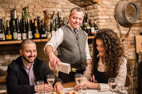 Vienne : dégustation de vins locaux dans une cave à vin romaine historique