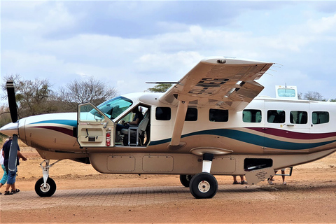 Von Sansibar aus: 4-tägige Safari in der Serengeti mit FlügenAb Sansibar: 4-tägige Serengeti Park Safari mit Flug