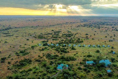 Von Sansibar aus: 4-tägige Safari in der Serengeti mit FlügenAb Sansibar: 4-tägige Serengeti Park Safari mit Flug