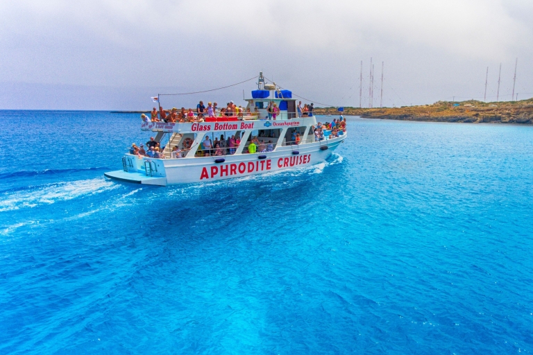 Protaras: Crucero al atardecer al Cabo Greco y la Laguna Azul