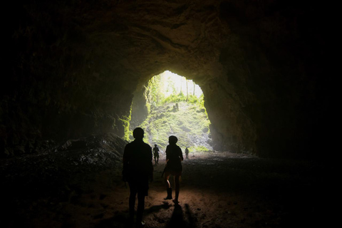 De Yogyakarta: Templos de 2 dias, Volcano Sunrise e Cave Tour