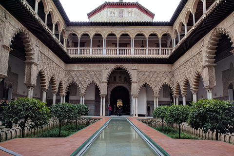 Au départ de Malaga : Visite privée de Séville-Réal Alcazar-Cathédrale