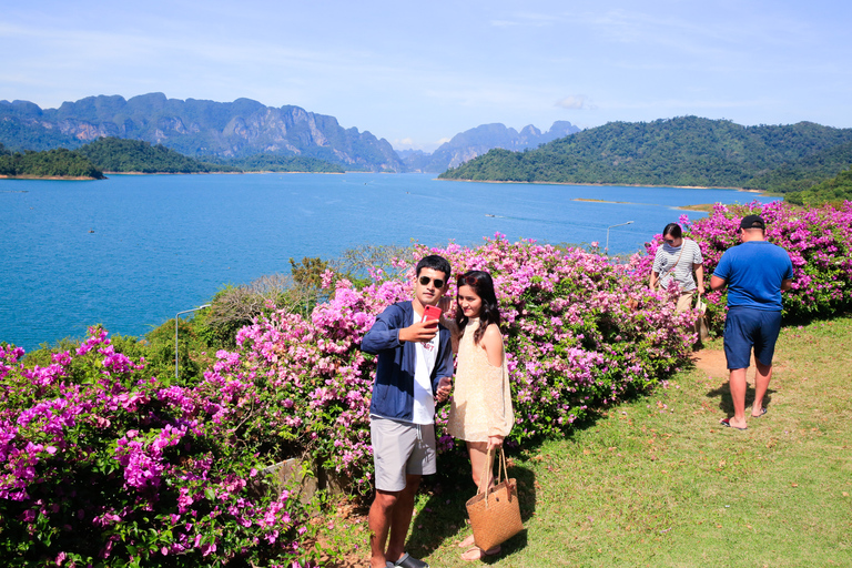 Från Khao Lak: Khao Sok &amp; Cheow Lan Lake Tour med kajakpaddling