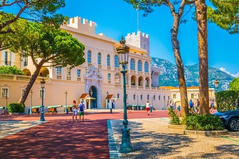 De Nice: Riviera Italiana, Mônaco e Monte CarloPasseio compartilhado pela Riviera Italiana, Mônaco e Monte Carlo saindo de Nice